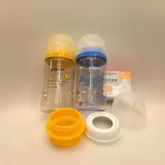 母乳実感240ml×2本、乳首ss、おまけ