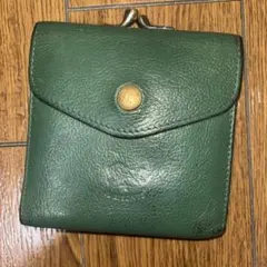 IL BISONTE 深緑の2つ折り財布