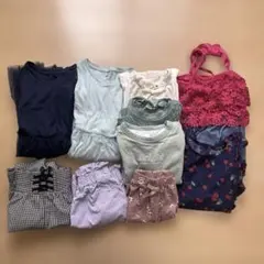 【女の子 夏服＆水着 10点セット】GU ユニクロ ブランシェス他　120