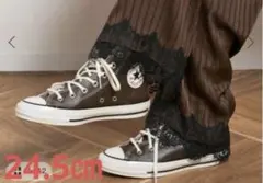 CONVERSE ALL STAR AGED waxed leather HI
