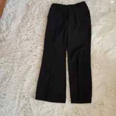 UNIQLO　　ブラック スラックス ポリエステル100%