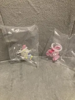 めじるしアクセサリー ガチャ ゆるっと サンリオ ぼんぼんりぼん ウサハナ