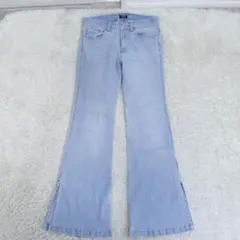 PAMEO POSE JESS Denim Pants　パメオポーズ　フレア　Sのサムネイル
