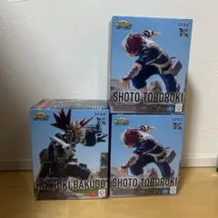 僕のヒーローアカデミア 爆豪勝己 轟焦凍 XrossLinkフィギュア