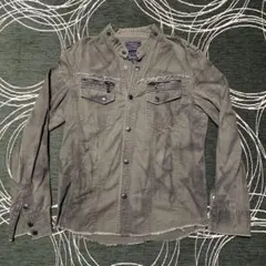 In the attic damage military shirt
