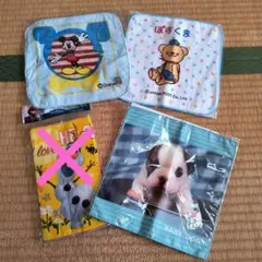 キャラクタータオルハンカチセット