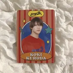 黒田光輝　少年忍者　プロフィールカード