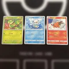 ポケモンカード ポカブ ツタージャ ミジュマル BWワークブック プロモ