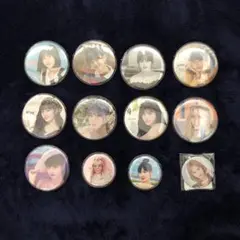 TWICE MOMO 缶バッジ 12個 モブリー ビッグ缶バッジセット レア