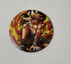 ワンピース 輩缶バッジ 第5弾 PINK & GOLD ポートガス・D・エース