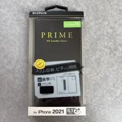 LEPLUS PRIME PUレザーケース for iPhone 13 ブラック