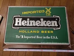 ハイネケンのネオン管！超希少！ビンテージ品！本物の昔ながらのネオン