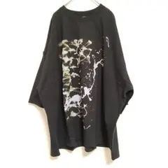 c*】様 新品 Casper John ビッグTシャツ 黒 グラフィック オーバのサムネイル