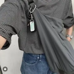 poik sharon light cross bag グレー