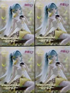 初音ミク ぬーどるストッパーフィギュア カナリア 4個セット