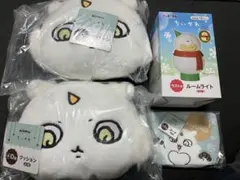 エニマイくじ・ちいかわ・D賞 あのこクッション あのこポーチ・ラストワン賞・4点