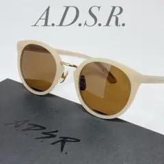 美品 A.D.S.R. DARRYL 10 ベージュ ボストン型 箱袋付
