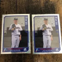 坂本拓巳　ヤクルトスワローズ ルーキー トレーディングカード 2枚セット