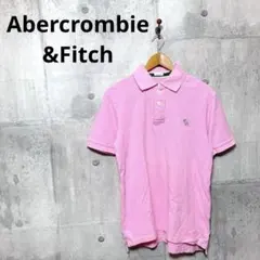Abercrombie&Fitch アバクロ メンズ ポロシャツ L ピンクのサムネイル