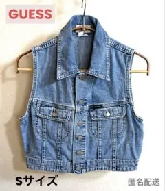 GUESS JEANS デニムベスト Sサイズのサムネイル
