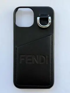 FENDI iPhoneケース14 ブラック FENDI】フェンディ レザー iPhone14 ケース (FENDI/iPhone