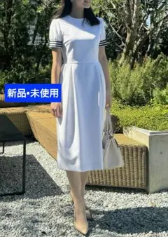 【POPUP限定新品未使用】BORDERSatBALCONY　TUCKDRESSのサムネイル