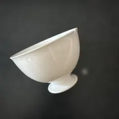 【訳あり】山本拓也／カフェオレボウルMサイズ 白 金継ぎ用のサムネイル
