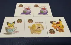 ポケモンパンシール 5枚セット