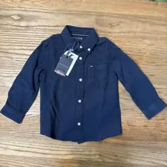 Tommy Hilfiger ネイビー ボタンシャツ 92