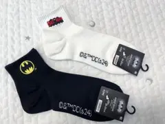 【新品タグ付き】BATMAN メンズ アンクルソックス 25〜27㎝ 2足セットのサムネイル
