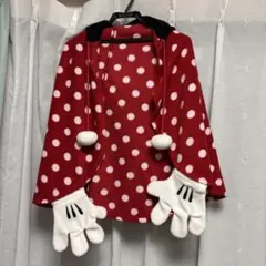 ミニーマウス　ポンチョ