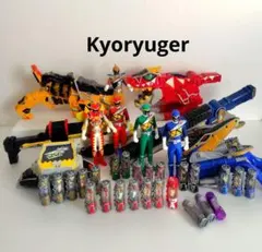 『キョウリュウジャー』変形銃　直列獣電剣　ガブリカリバー　獣電池25　フィギュア