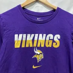 NFL バイキングス NIKE Tシャツ ジュニアXL 紫 アメフト ナイキ