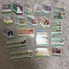 ワンピース　新たなる皇帝　リムリーダー　緑デッキパーツ　R以下まとめ売り