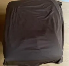 無印良品　体にフィットするソファー　カバー　ブラウン　65×65×43㎝
