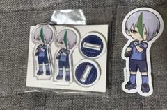 ブルーロック ダイソー Seria アクリルスタンド ステッカー 乙夜影汰