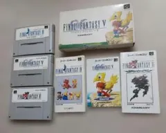スーパーファミコン ソフト ファイナルファンタジーIV V VI 3本説明書付き
