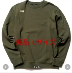 美品 F.C.R.B. クルーネック スウェット Lサイズ 裏起毛
