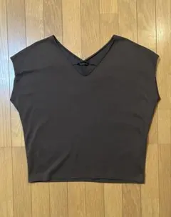 BARNYARDSTORM Vネック フレンチスリーブ カットソー