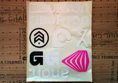 BURTON ステッカーシート スノーボード ANON バートン