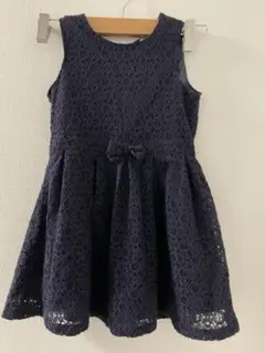 ワンピース　100㎝　フォーマル　ネイビー　紺