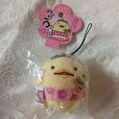 【希少】今治　つぼ吉梅酒バリィさんぬいぐるみストラップ　未使用