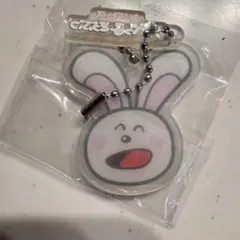 ギンビス たべっ子どうぶつ アクリルキーホルダー うさぎ　アクリルチャーム