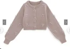 【GRL】パールリボンニットカーディガン tu1040