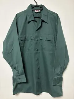 Dickies ディッキーズ USA製 ワークシャツ長袖