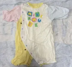 Miki House カラフルロンパース 50〜70センチ