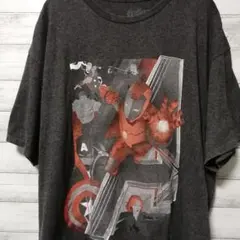 アベンジャーズ　Tシャツ　XL　コミック　USA古着