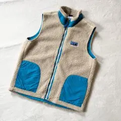 美品　PatagoniaレトロX フリース ベスト ボア　ロゴ　レディースM