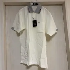 PLAYBOY COLLECTION ホワイト半袖 ポロシャツ