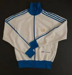 アディダス　トラックジャケット　ジャージ　ワールドマーク　希少デザイン　エラー品 60s Vintage adidas Ventex Track Jacket Early Wo